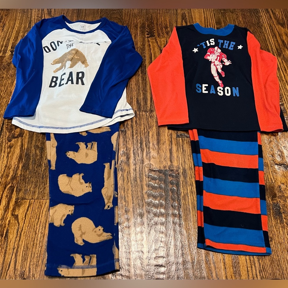 2-Gently Used Boy’s Gap Pajama Set Sz. 6